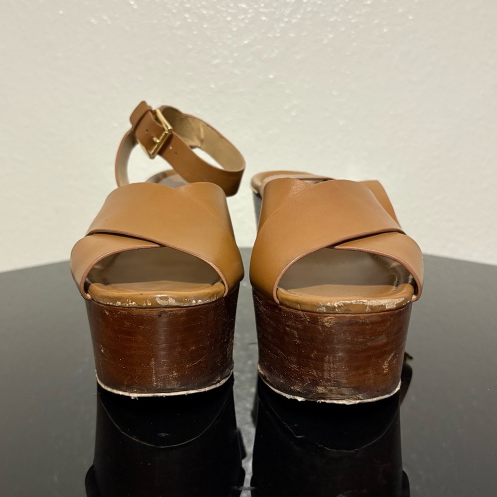 MICHAEL Michael Kors Abbott platform wedge sandals - Picture 2 of 11